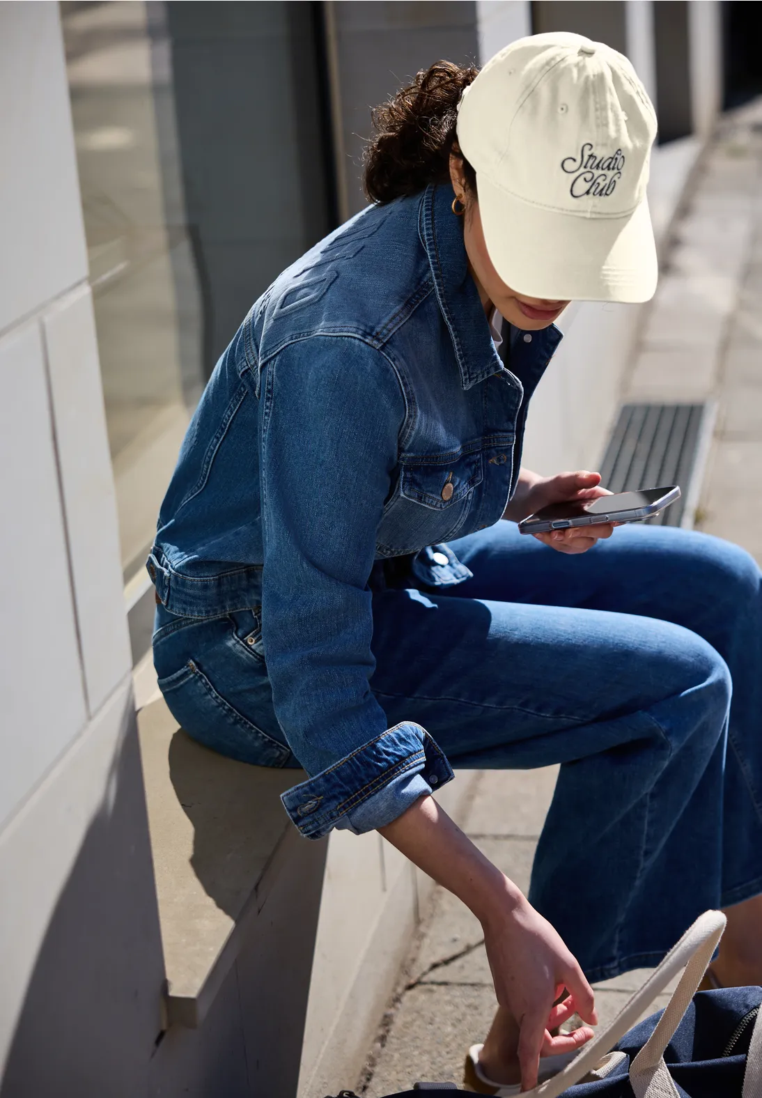Street One Studio Cotton Cap - Clay Sand