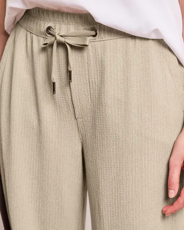Street One High Waist Pants - Cobble Stone