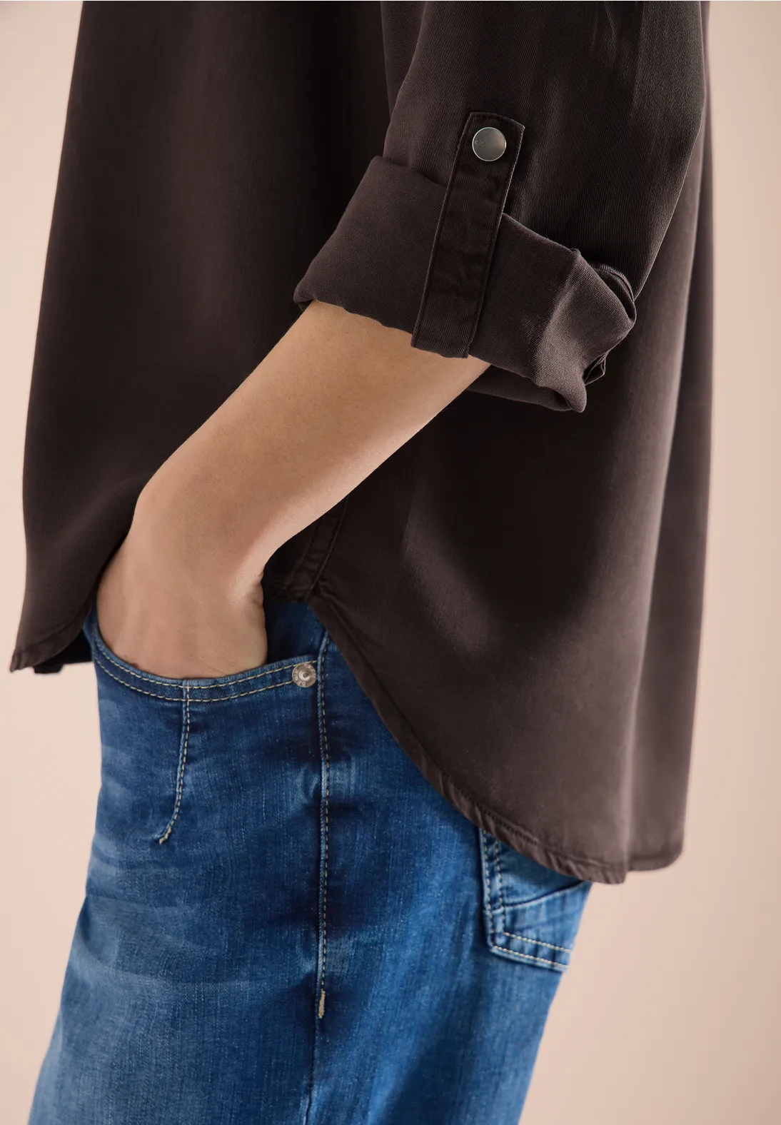 Cecil Blouse - Macciato Brown