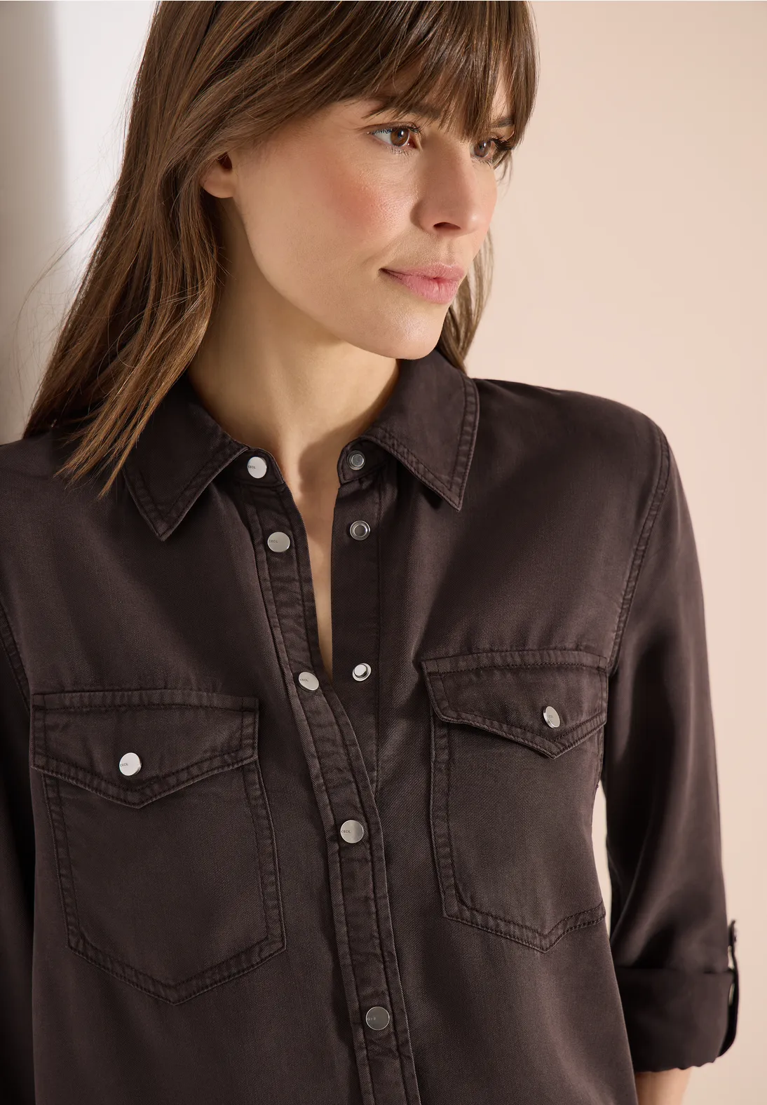 Cecil Blouse - Macciato Brown