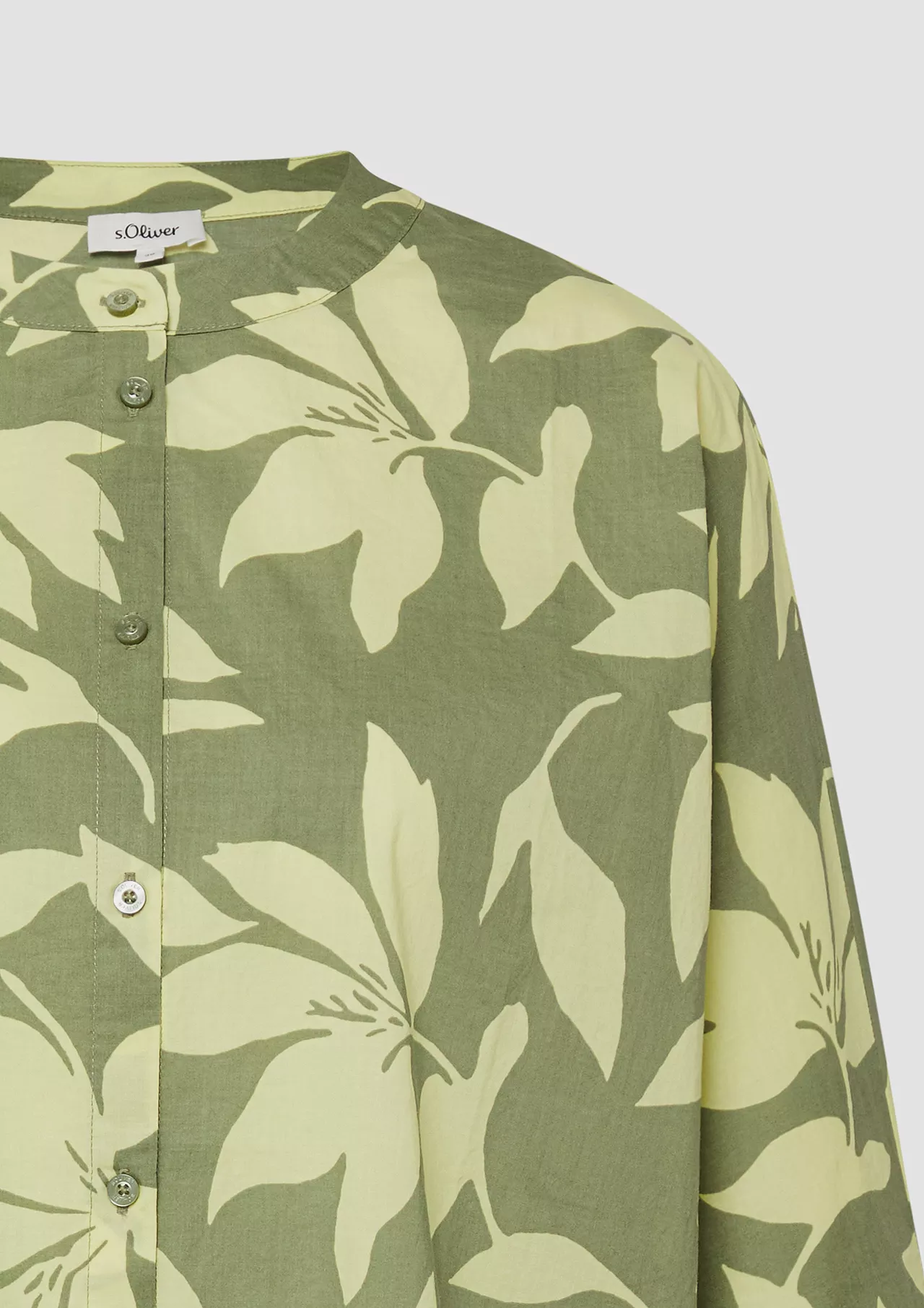 S. Oliver Bluse Fledermausärmel - Olive Green