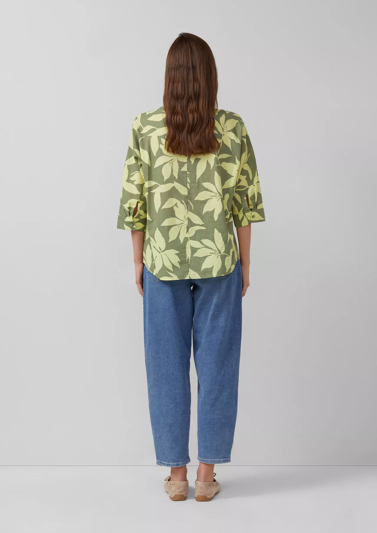 S. Oliver Bluse Fledermausärmel - Olive Green