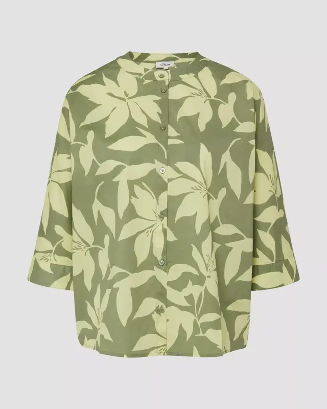 S. Oliver Blouse Batwing Sleeve - Olive Green