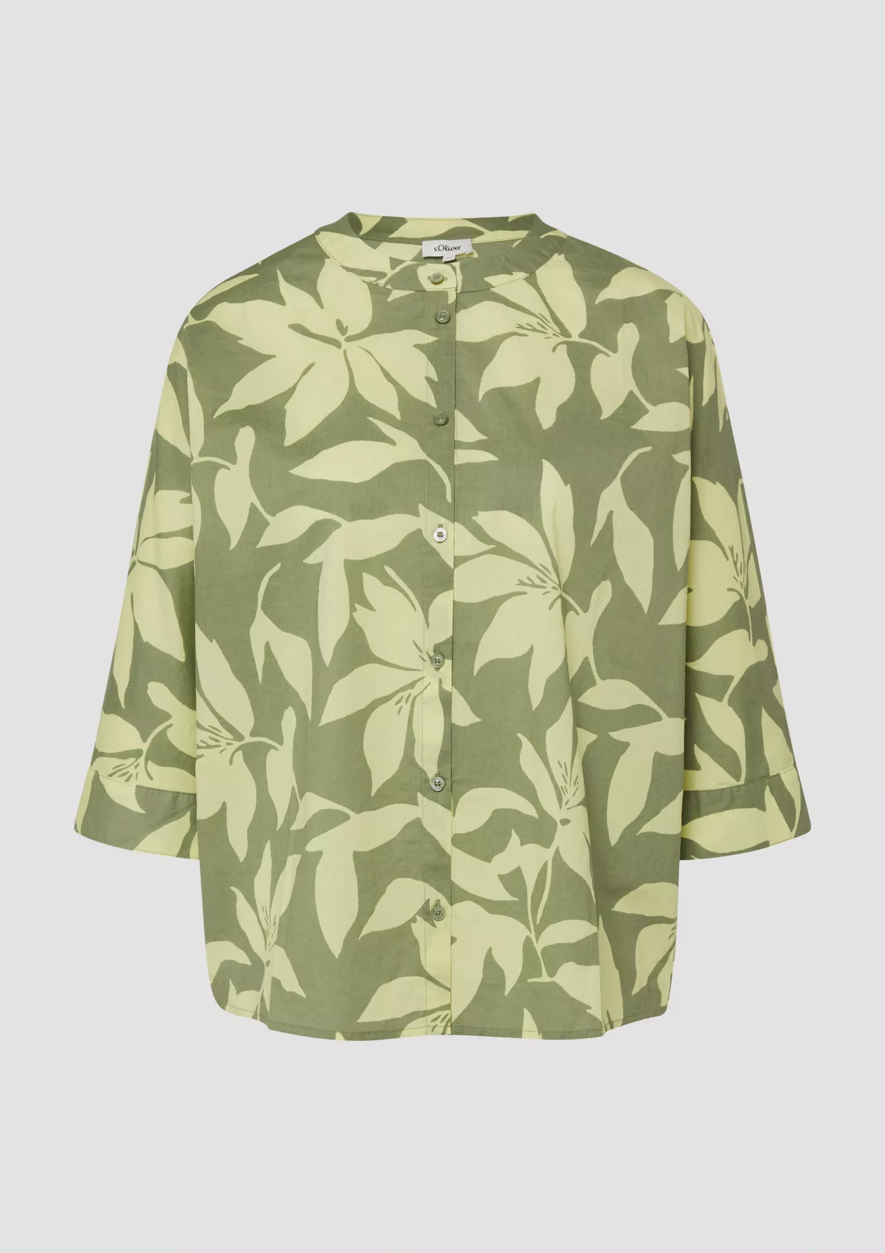 S. Oliver Bluse Fledermausärmel - Olive Green