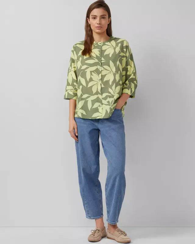 S. Oliver Blouse Batwing Sleeve - Olive Green