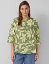 S. Oliver Blouse Batwing Sleeve - Olive Green