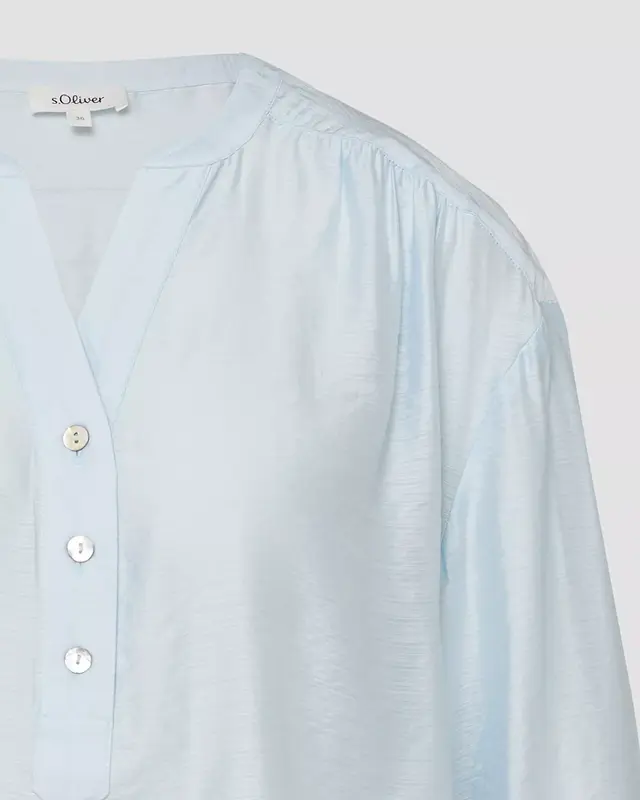 S. Oliver Short Blouse - Light Blue