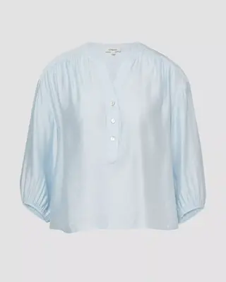 S. Oliver Korte Blouse - Light Blue