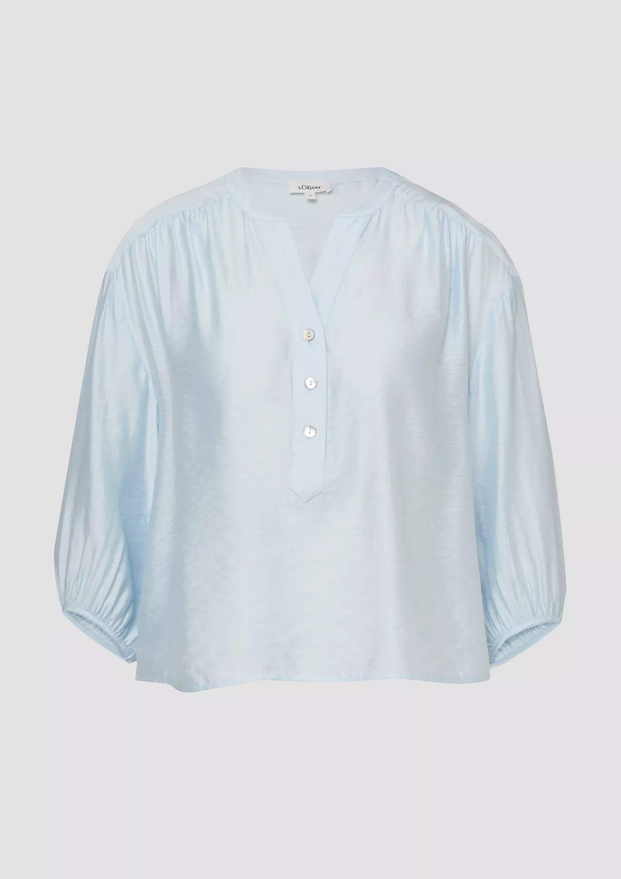 S. Oliver Short Blouse - Light Blue