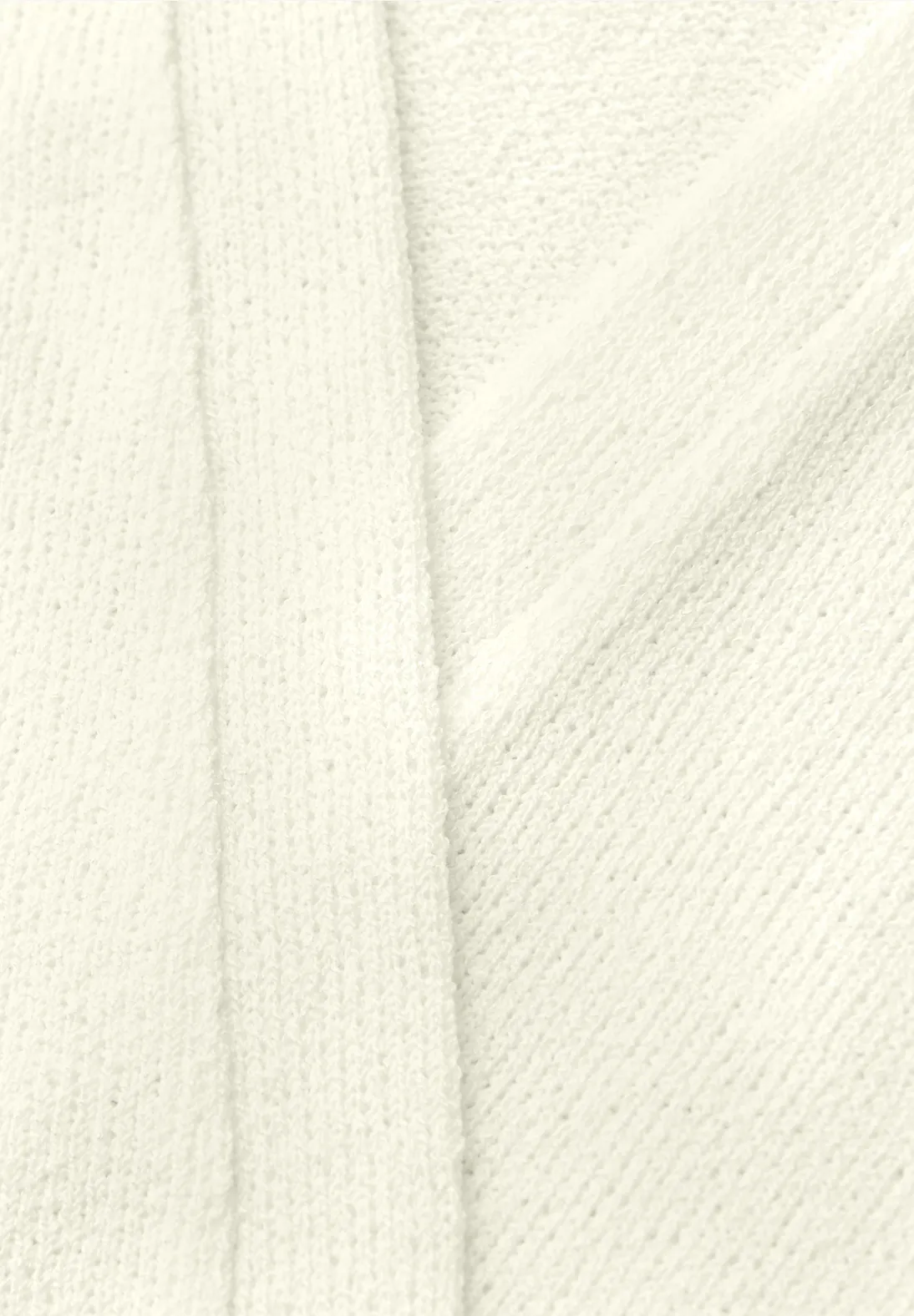 Street One Gebreid Vestje Nette - Off White