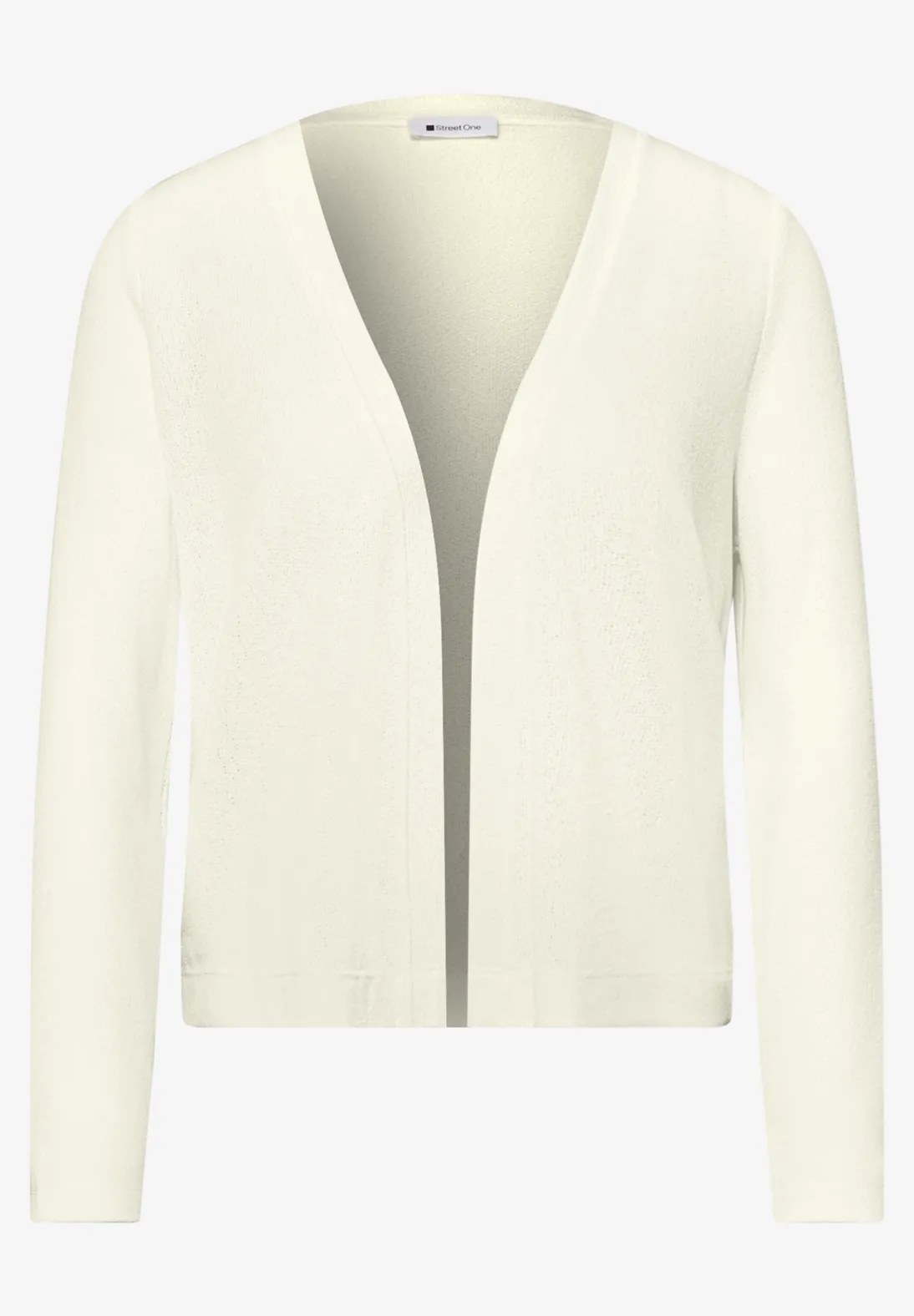 Street One Gebreid Vestje Nette - Off White