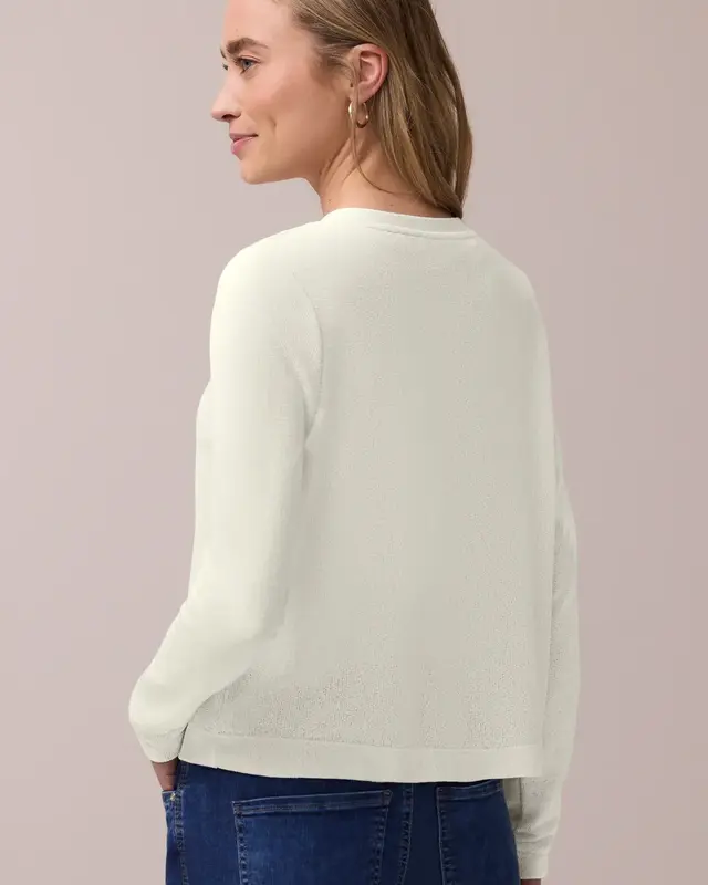 Street One Knit Cardigan Nette - Off White