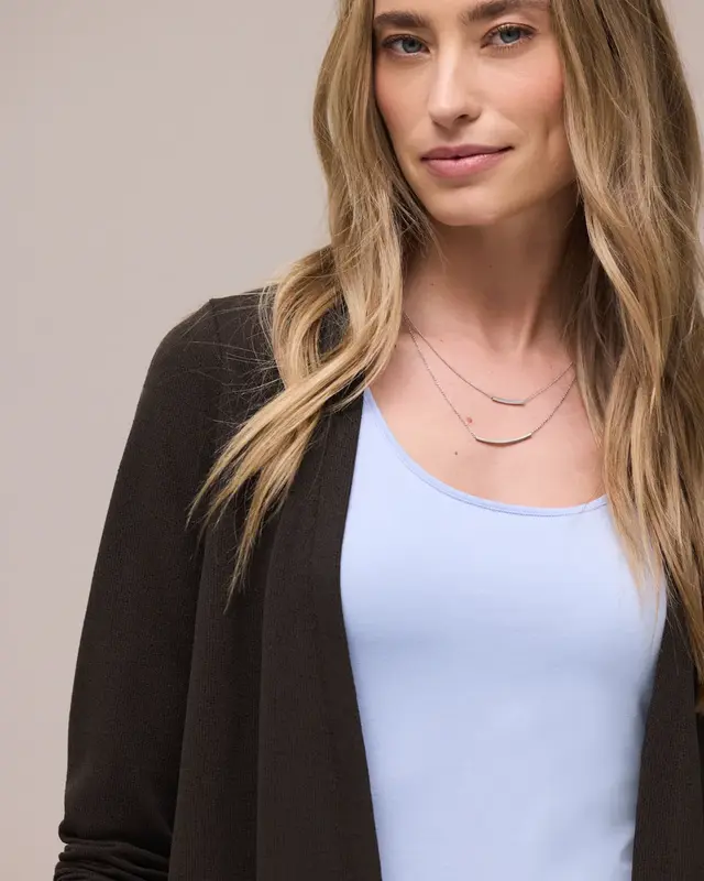 Street One Strick Cardigan Nette - Espresso Brown