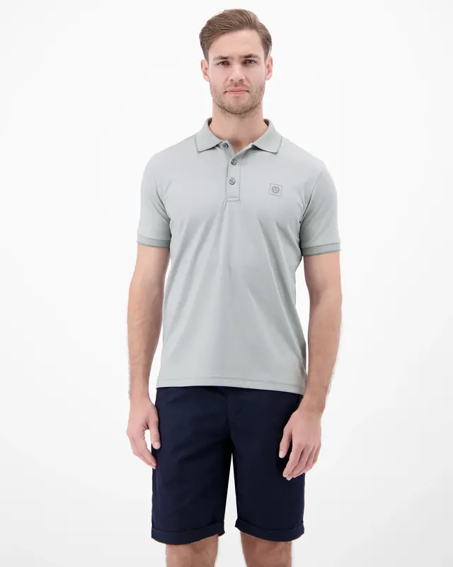 Lerros Piqué Polo - Storm Grey