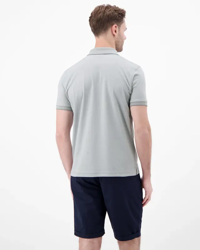 Lerros Effen Piqué Polo - Storm Grey