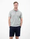 Lerros Unifarbe Piqué Polo - Storm Grey