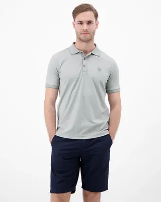 Lerros Piqué Polo - Storm Grey