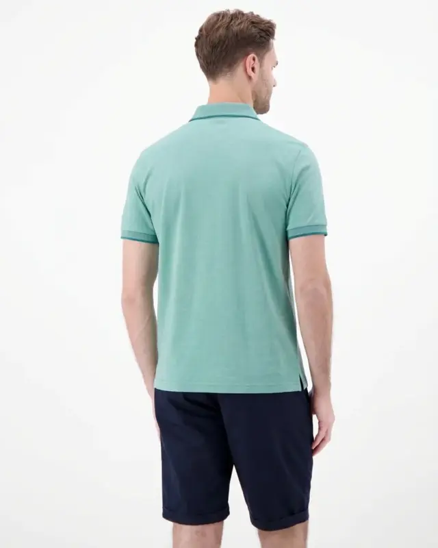 Lerros Piqué Polo - Soft Teal