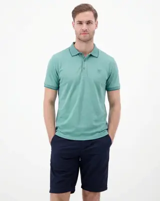 Lerros Effen Piqué Polo - Soft Teal