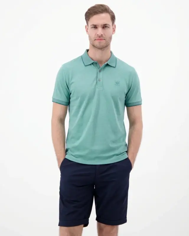 Lerros Effen Piqué Polo - Soft Teal