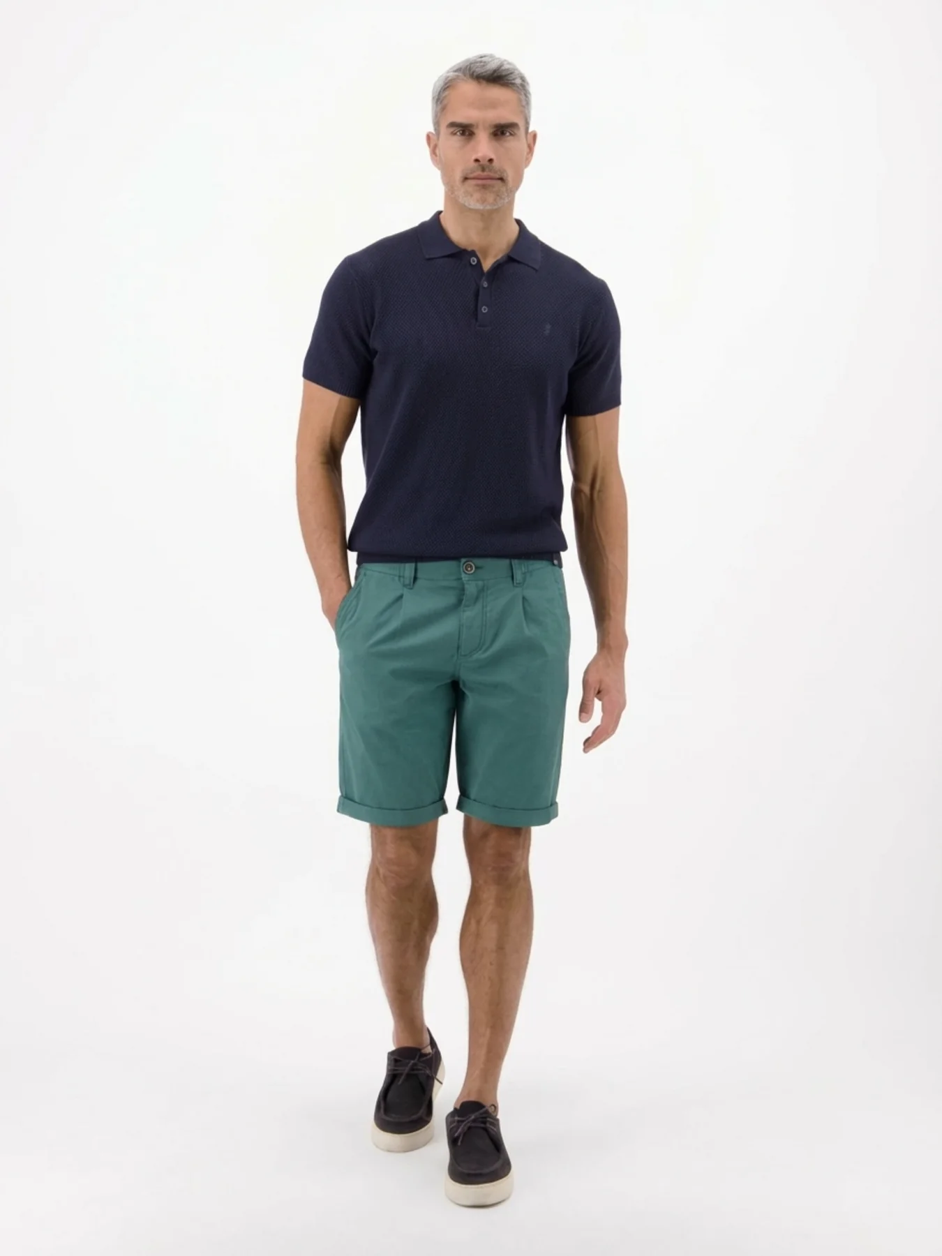 Lerros Lightweight Chino - Soft Teal