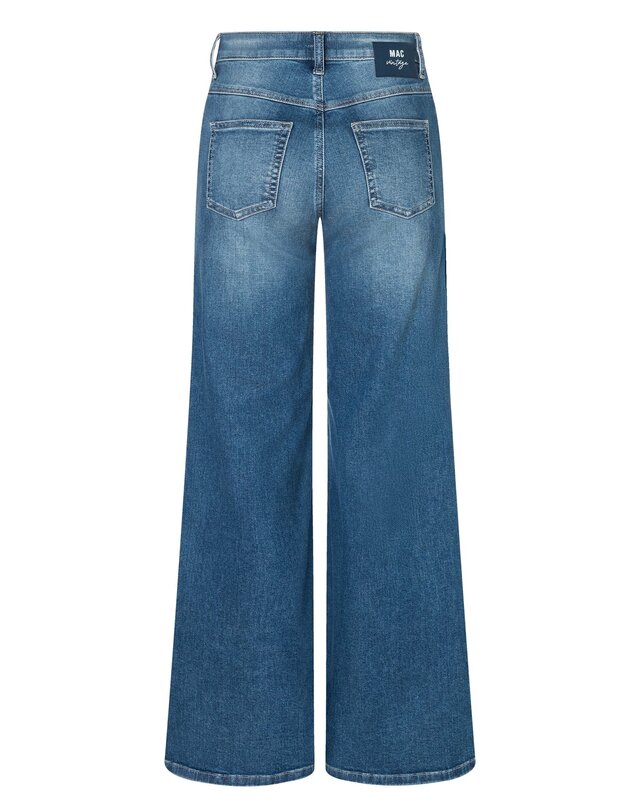 Mac Jeans  Wide Flare - Cosmic Mid Blue Used