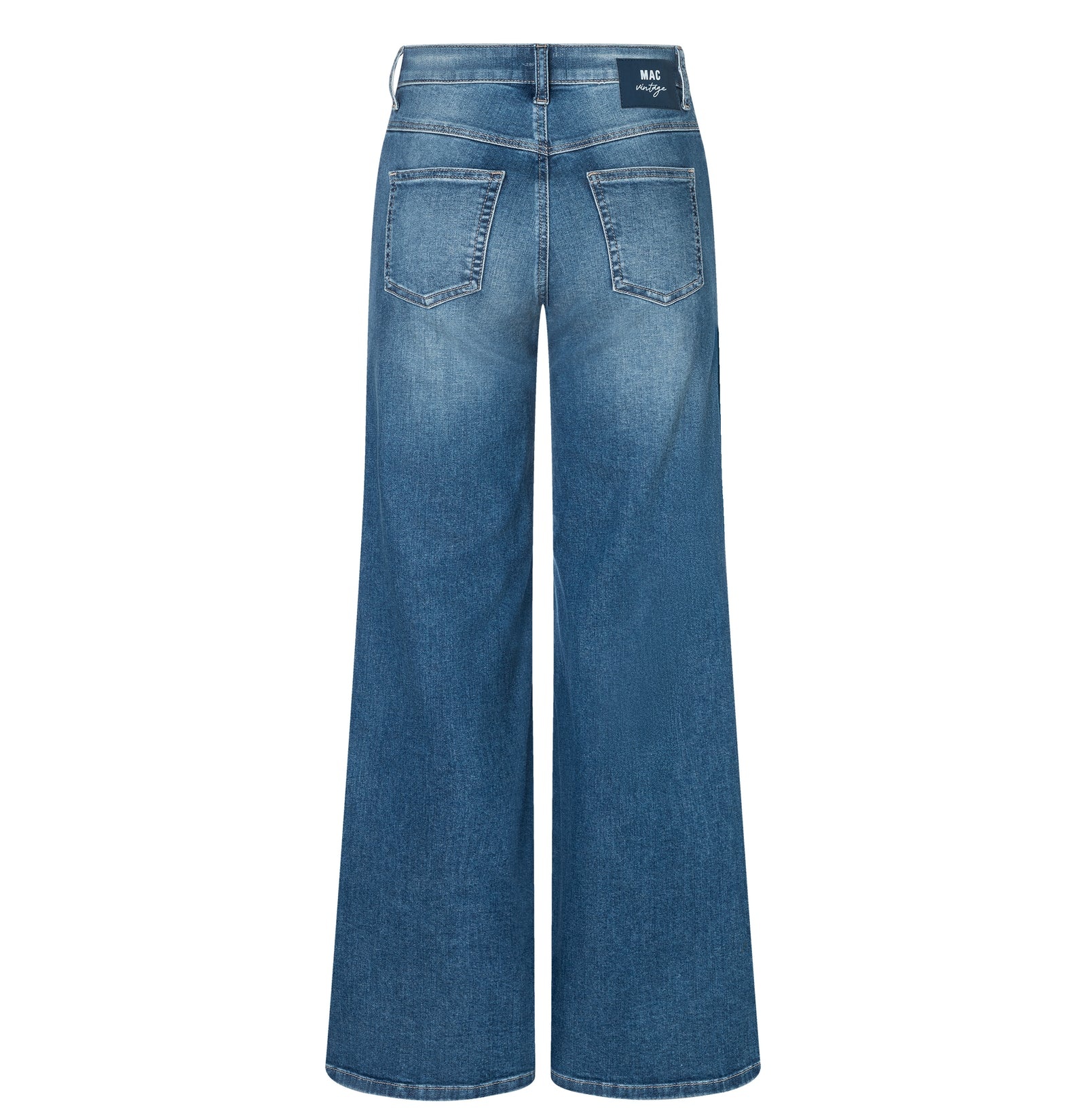 Mac Jeans  Wide Flare - Cosmic Mid Blue Used
