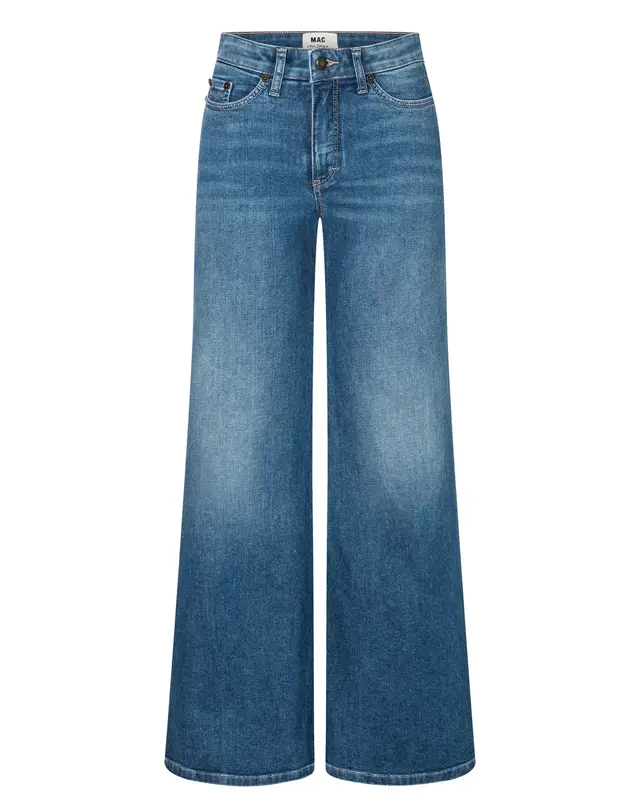 Mac Jeans  Wide Flare - Cosmic Mid Blue Used