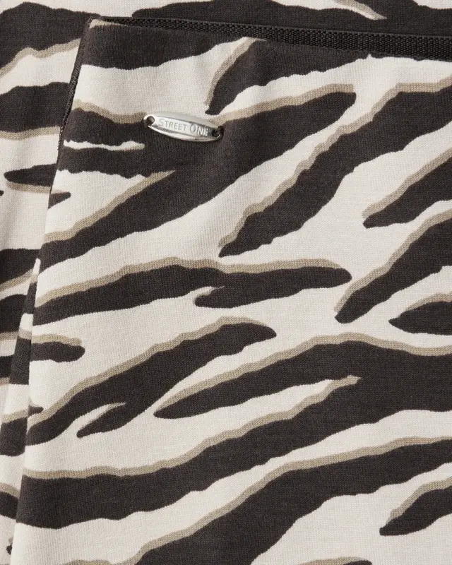 Street One Midi Skirt Pepica - Espresso Brown