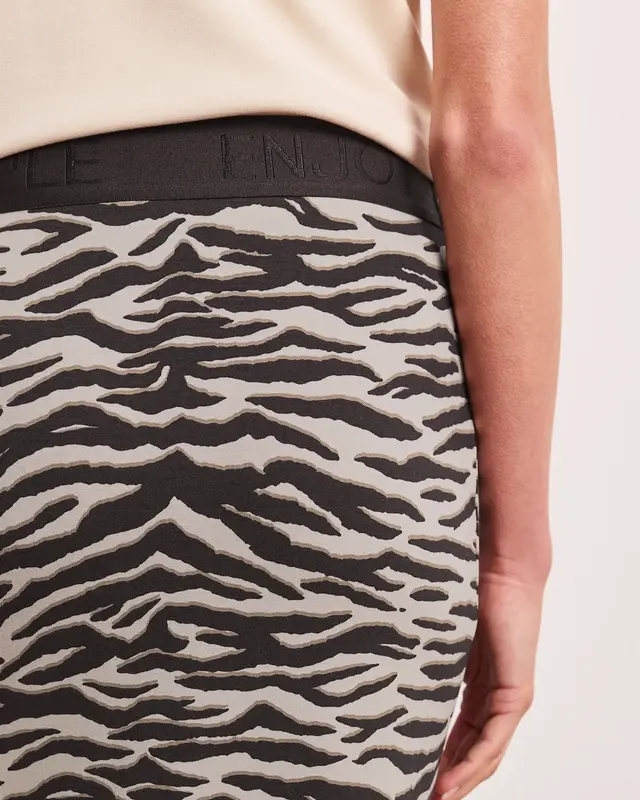 Street One Midi Skirt Pepica - Espresso Brown