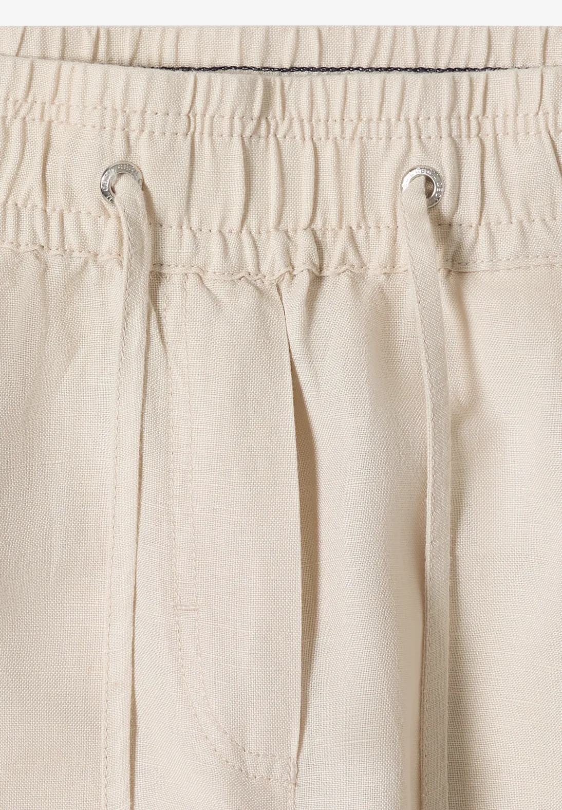 Cecil Linen Mix Pants Neele - Macadamia Beige