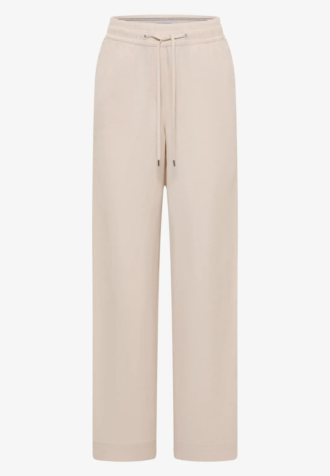 Cecil Leinenmix Hose Neele - Macadamia Beige