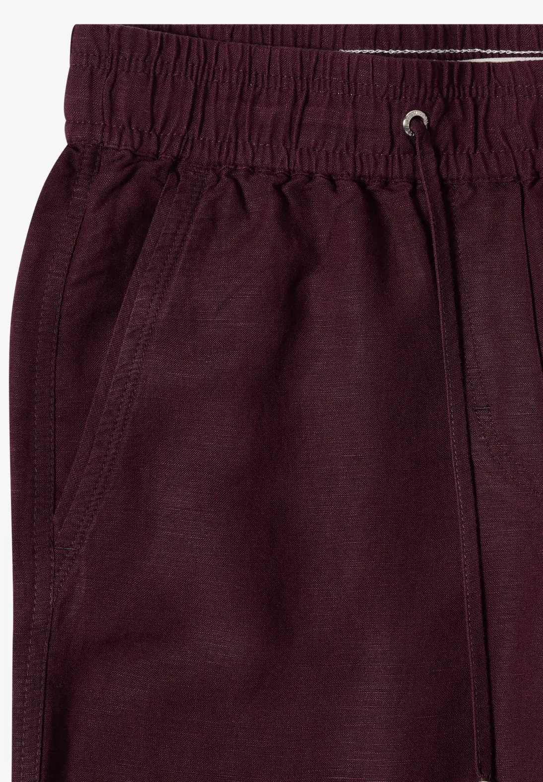 Cecil Linnenmix Broek Neele - Rich Burgundy