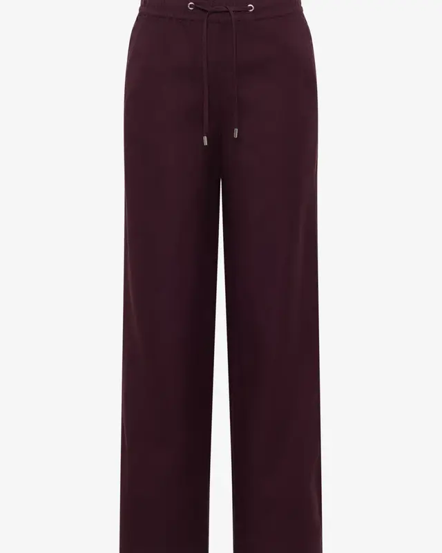 Cecil Linen Mix Pants Neele - Rich Burgundy