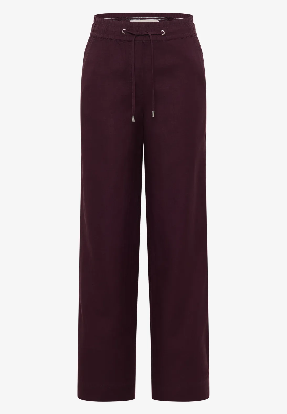 Cecil Leinenmix Hose Neele - Rich Burgundy