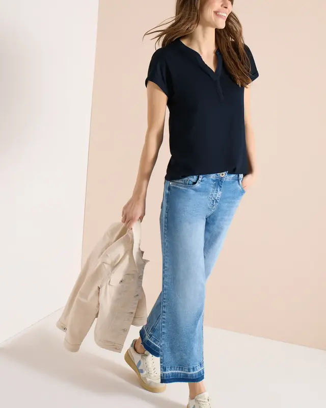 Cecil Shirt Tunika Style - Universal Blue