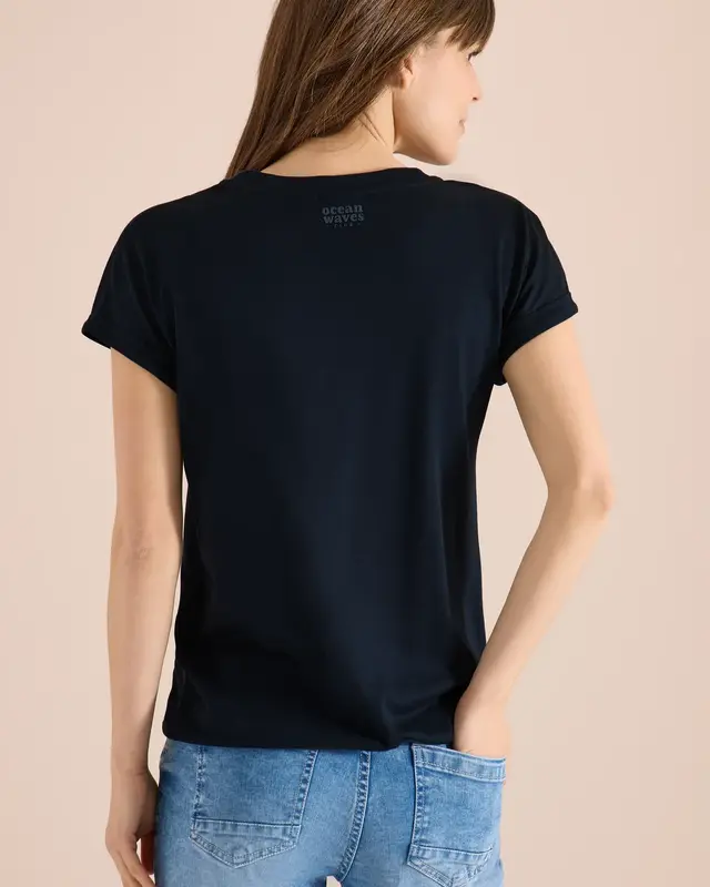 Cecil Shirt Tunika Style - Universal Blue