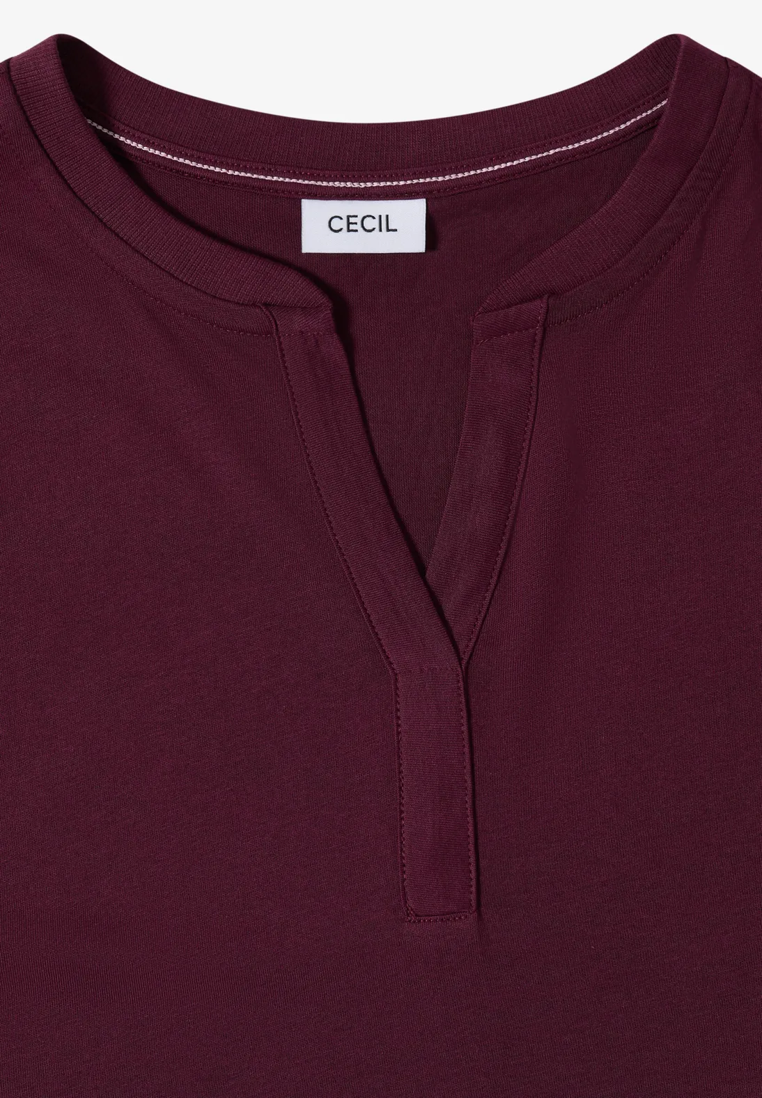 Cecil Shirt Tuniek Stijl - Sweet Grape Red