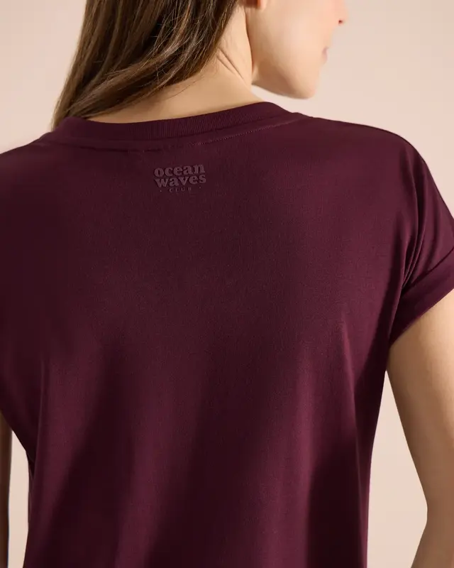 Cecil Shirt Tuniek Stijl - Sweet Grape Red