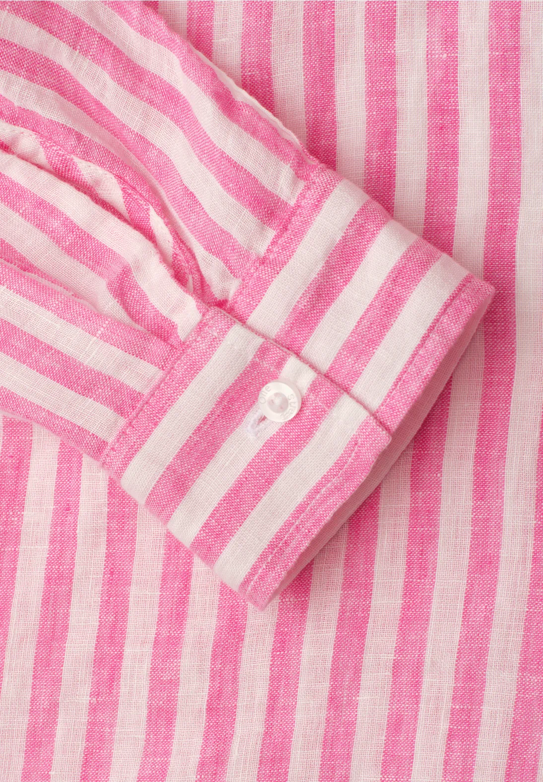 Street One Leinen Bluse - Magenta Dream