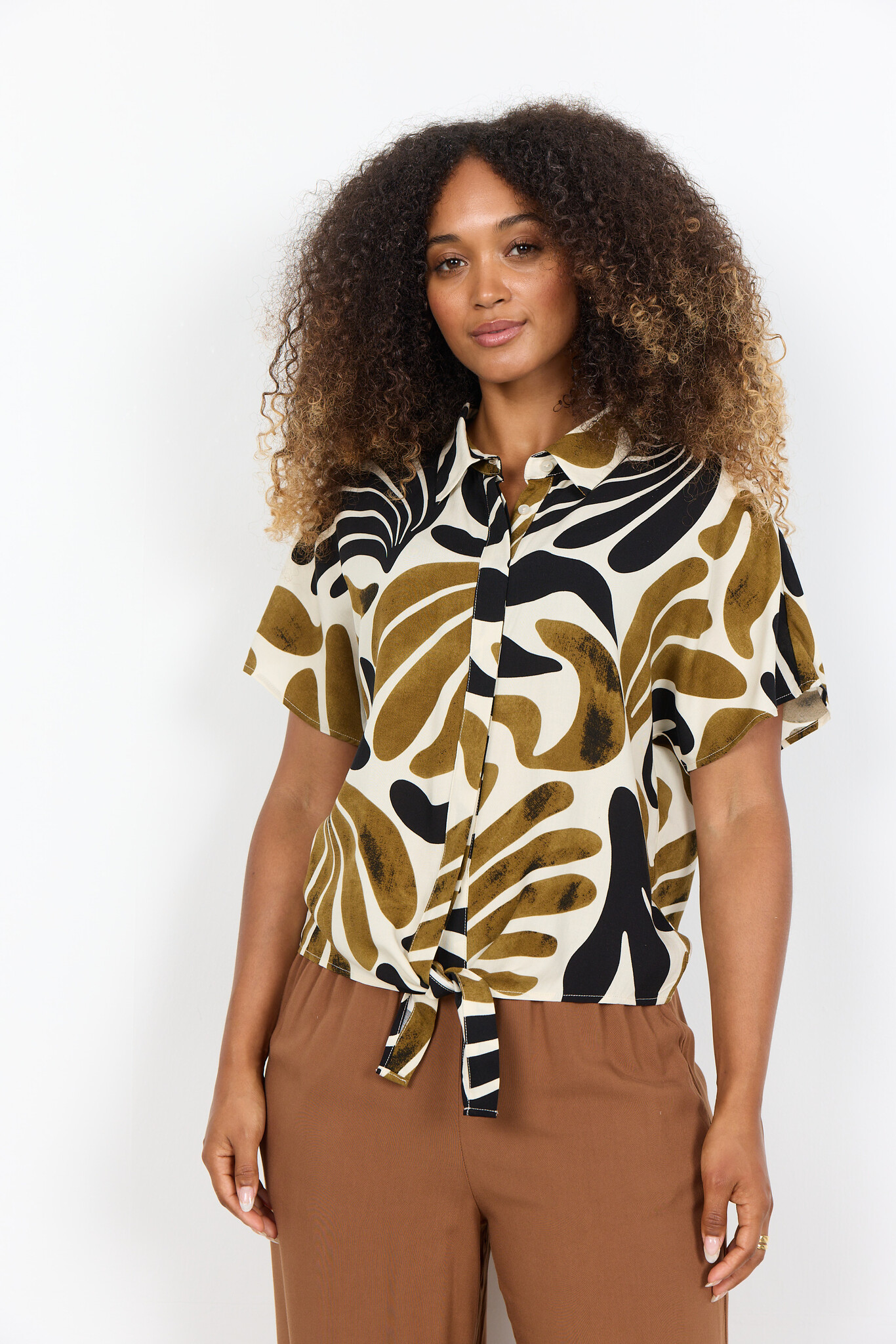 Soyaconcept Bluse Feldi 1 - Butternut Combi