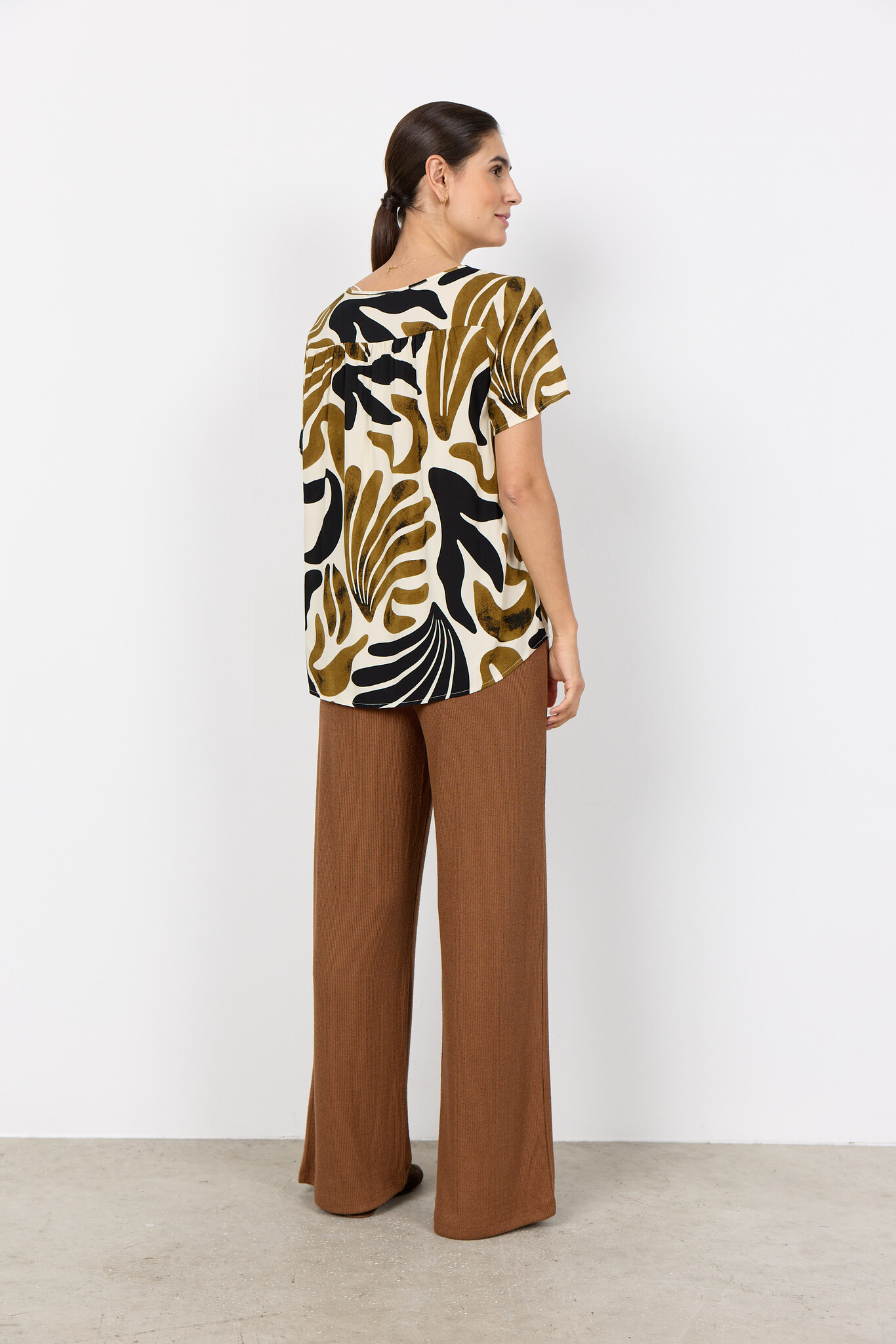 Soyaconcept Bluse Feldi 2 - Butternut Combi