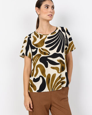 Soyaconcept Bluse Feldi 2 - Butternut Combi