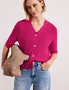 Street One Cardigan with Structure - Magenta Dream