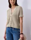 Street One Struktur Cardigan - Clay Sand