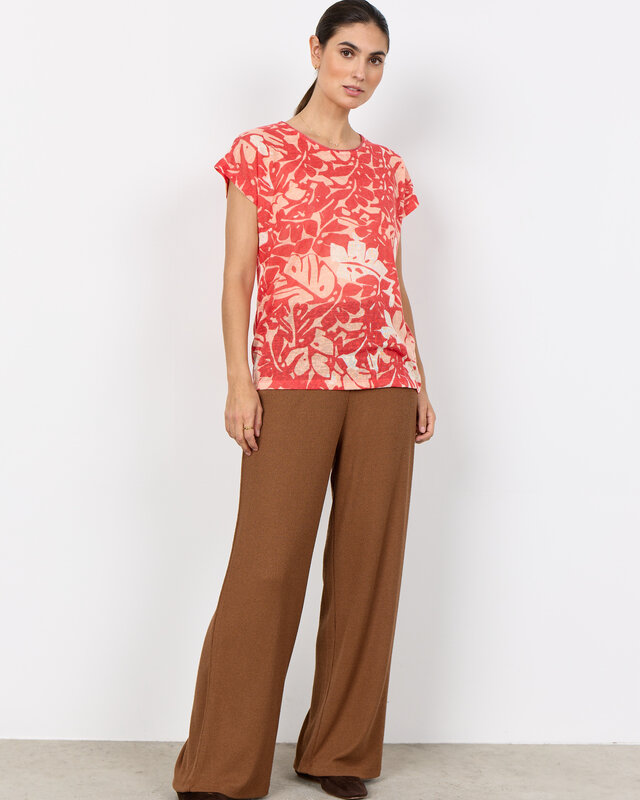 Soyaconcept T-Shirt Aretha 46 - Bittersweet Combi