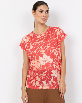 Soyaconcept T-Shirt Aretha 46 - Bittersweet Combi