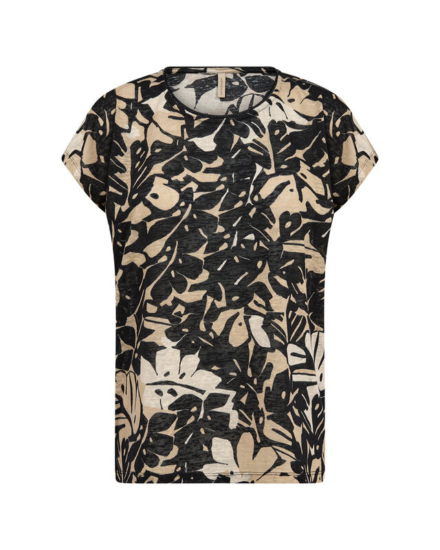 Soyaconcept T-Shirt Aretha 46 - Black Combi