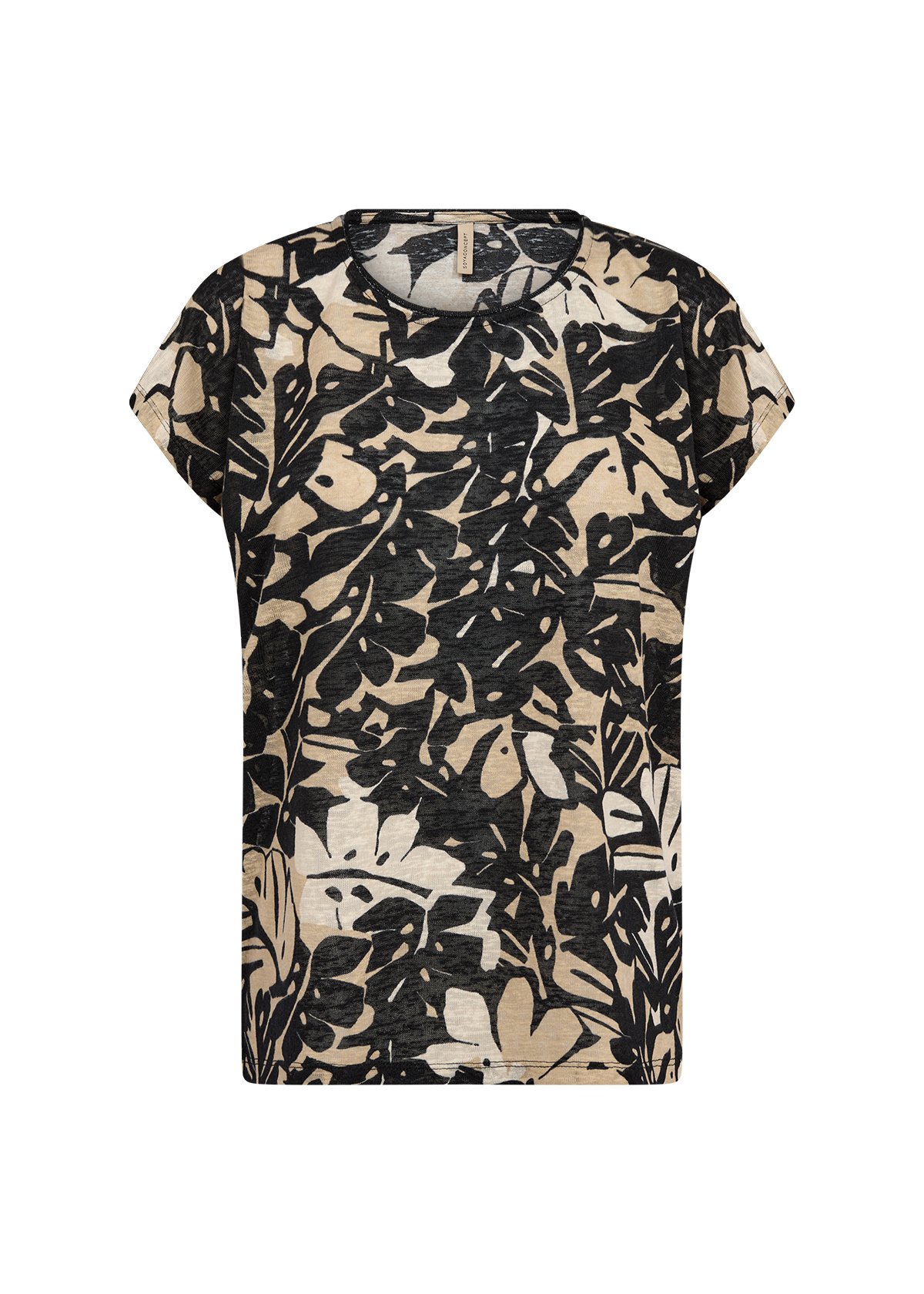 Soyaconcept T-Shirt Aretha 46 - Black Combi