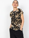 Soyaconcept T-Shirt Aretha 46 - Black Combi